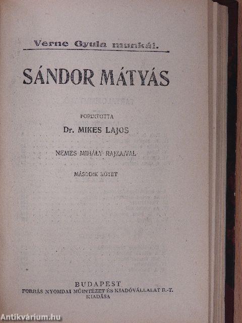 Sándor Mátyás I-II.