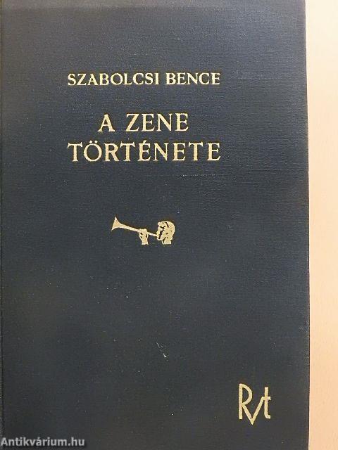 A zene története (Dr. Castiglione László könyvtárából)