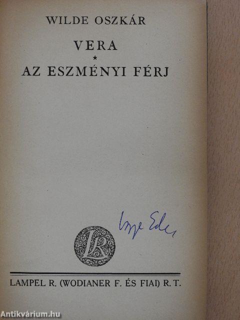 Vera/Az eszményi férj