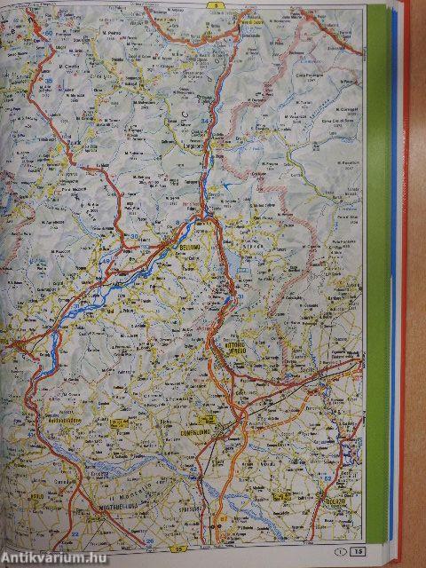 Közép-Európa autóatlasz