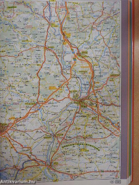 Közép-Európa autóatlasz