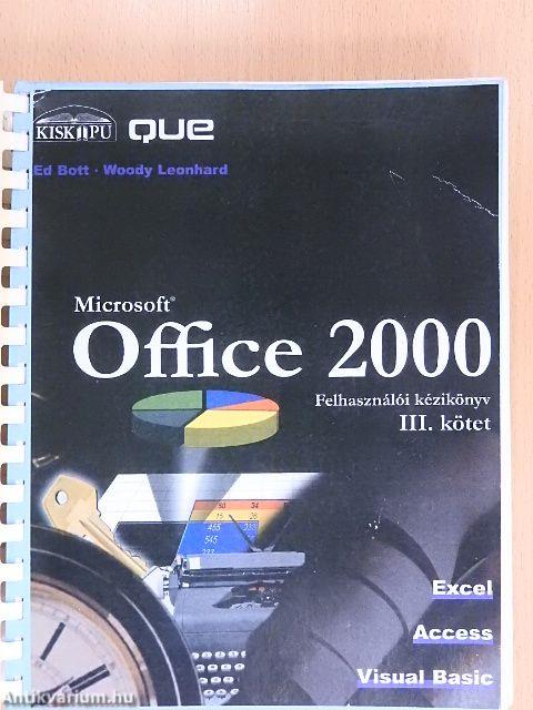 Microsoft Office 2000 III.