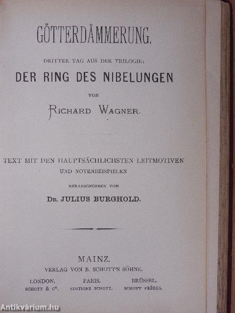 Der Ring des Nibelungen I-IV.