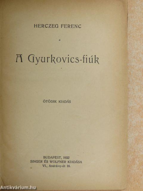 A Gyurkovics-fiúk
