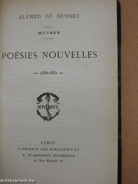 Poésies Nouvelles