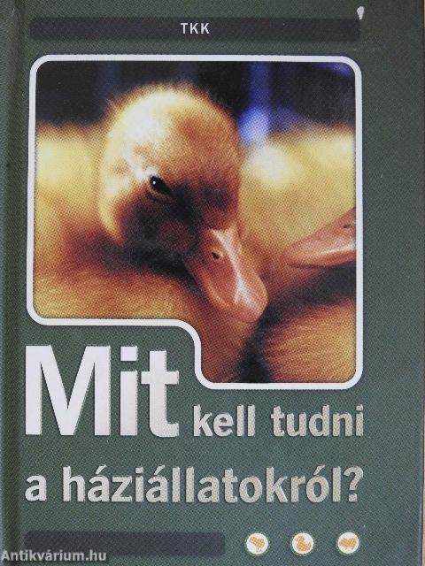 Mit kell tudni a háziállatokról?