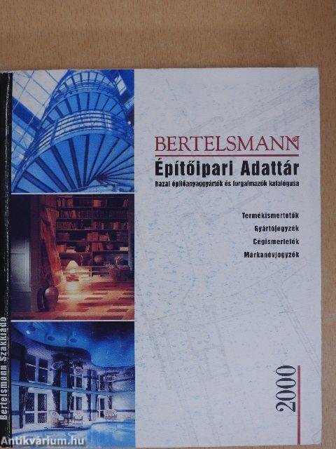 Bertelsmann - Építőipari adattár 2000