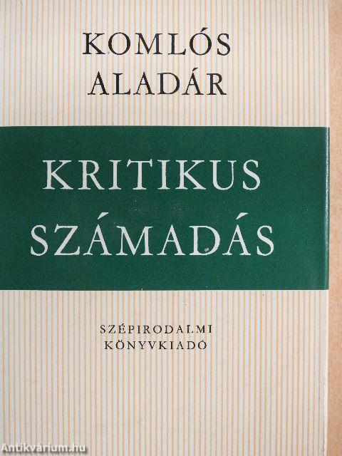 Kritikus számadás