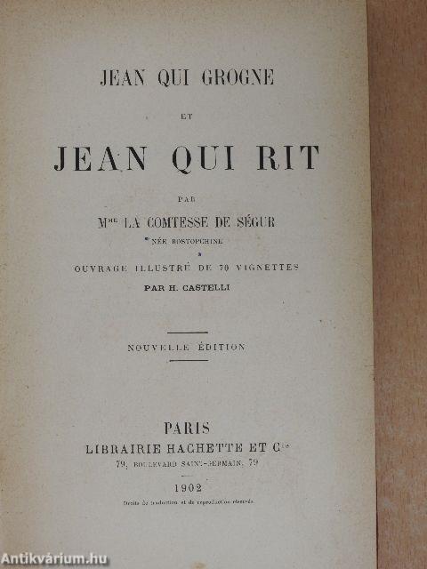 Jean qui grogne et Jean qui rit