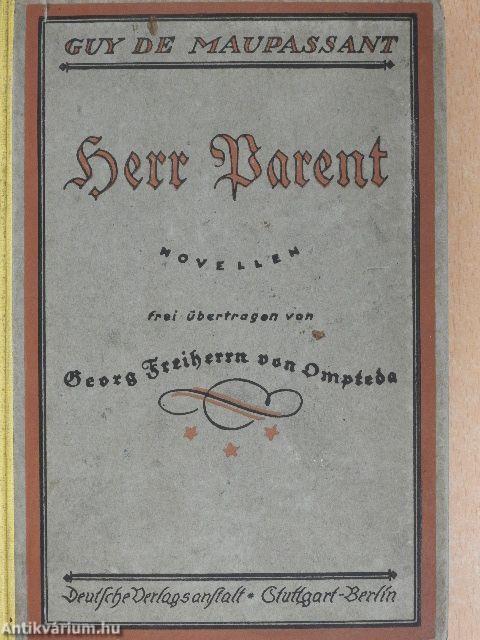 Herr Parent (gótbetűs)