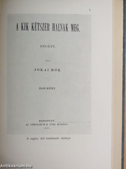 "60 kötet a Jókai Mór összes művei sorozatból (nem teljes sorozat)"