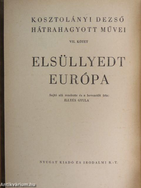 Elsüllyedt Európa