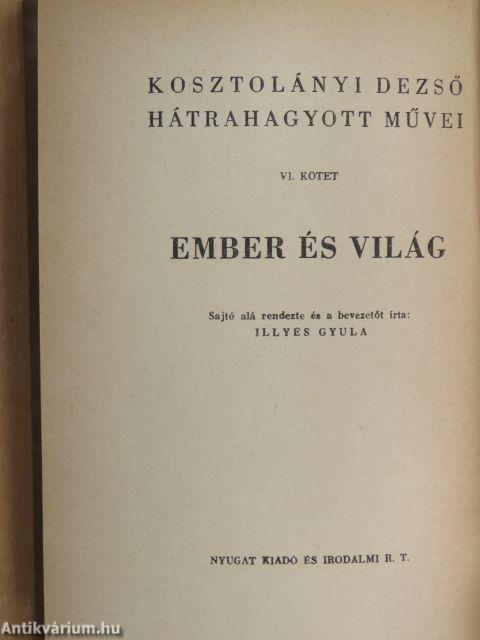 Ember és világ