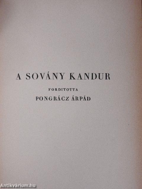 A sovány kandur/Jocaste