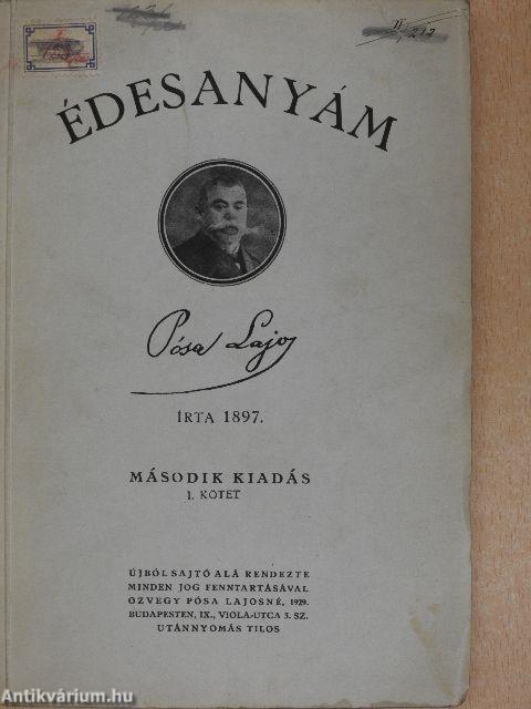 Édesanyám I-II.