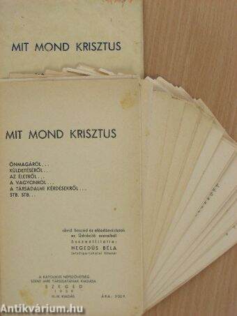 Mit mond Krisztus