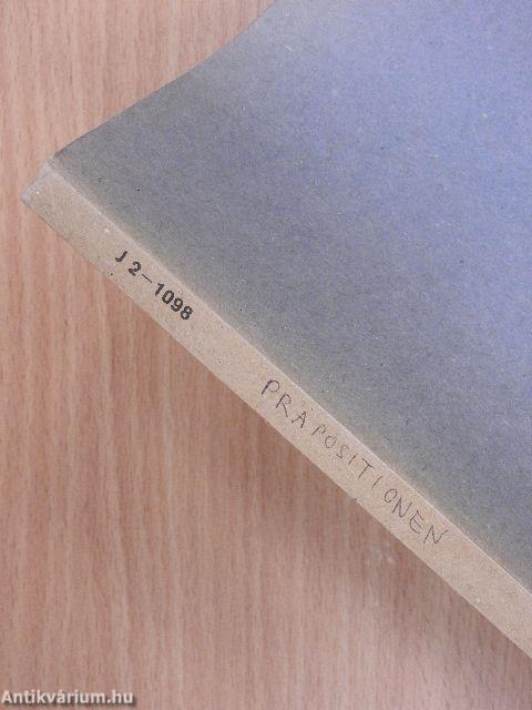 Übungen zu den deutschen Präpositionen