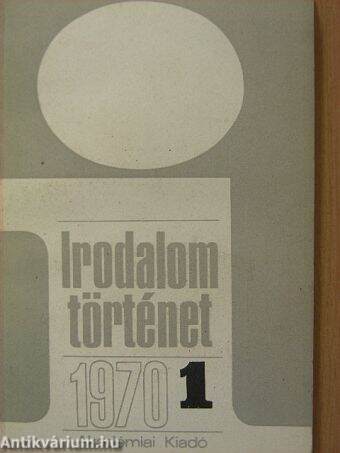 Irodalomtörténet 1970/1.