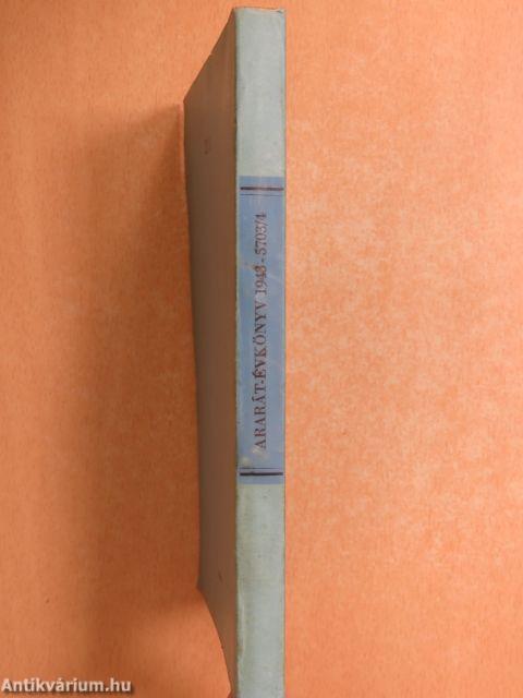 Ararát - Magyar zsidó évkönyv az 1943. évre