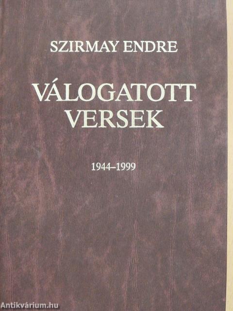 Válogatott versek 1944-1999 (dedikált példány)