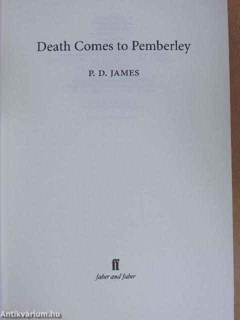 Death Comes to Pemberley