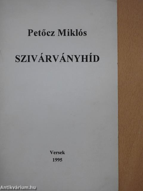 Szivárványhíd (dedikált példány)