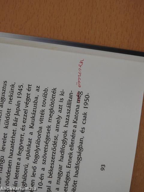 Örvényben (dedikált példány)