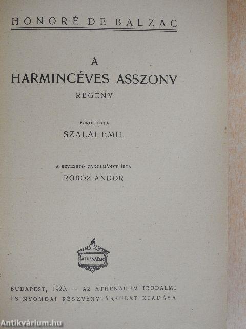 A harmincéves asszony