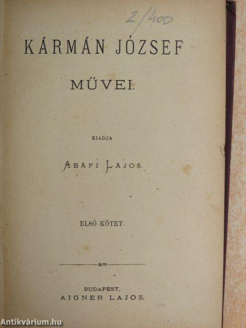 Kármán József művei I.