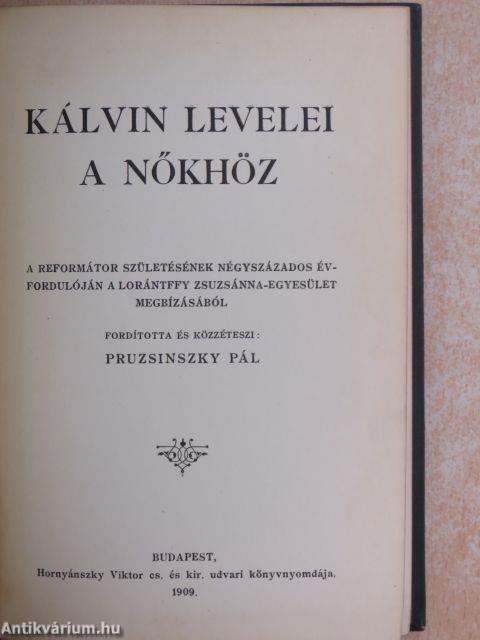 Kálvin levelei a nőkhöz