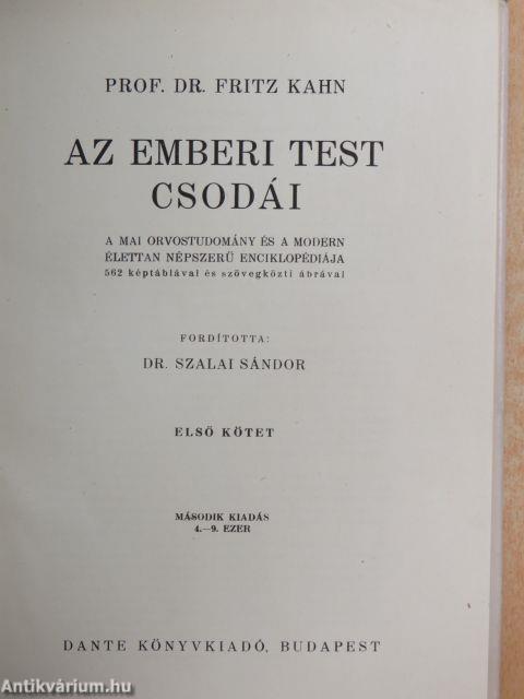 Az emberi test csodái I-II.