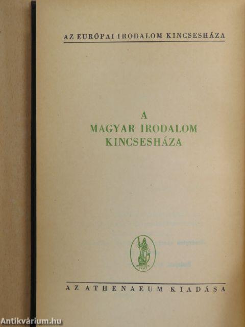 A magyar irodalom kincsesháza (Dr. Castiglione László könyvtárából)