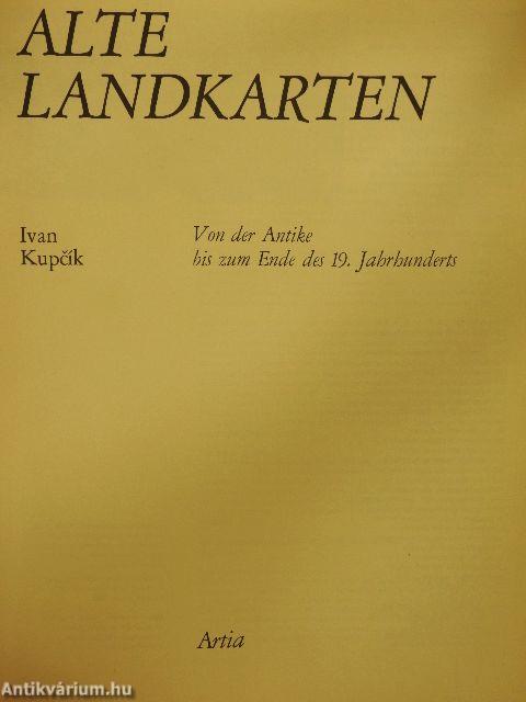 Alte landkarten