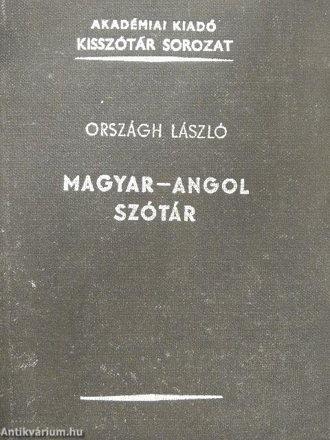 Magyar-angol szótár