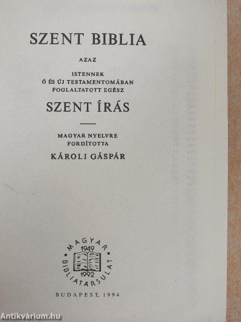 Szent Biblia