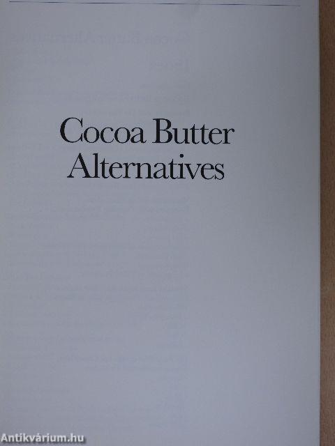 Cocoa Butter Alternatives