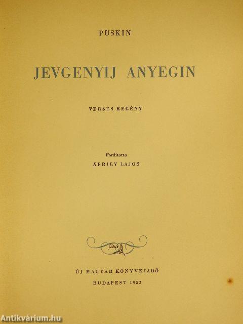 Jevgenyij Anyegin