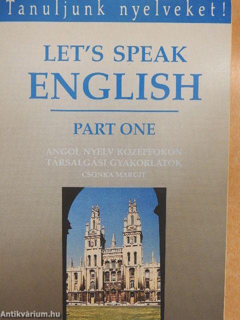 Let's Speak English! I.