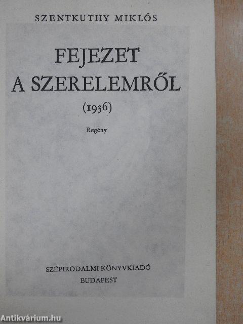 Fejezet a szerelemről