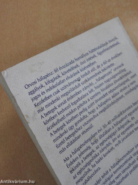 Jelentés az orvosi hálapénzről