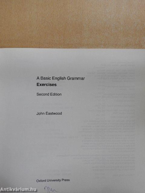 A Basic English Grammar - Exercises