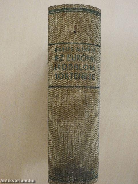 Az európai irodalom története