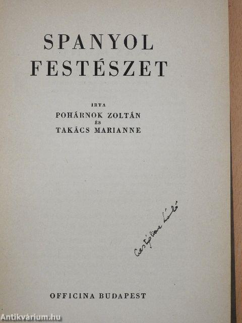 Spanyol festészet (Dr. Castiglione László könyvtárából)