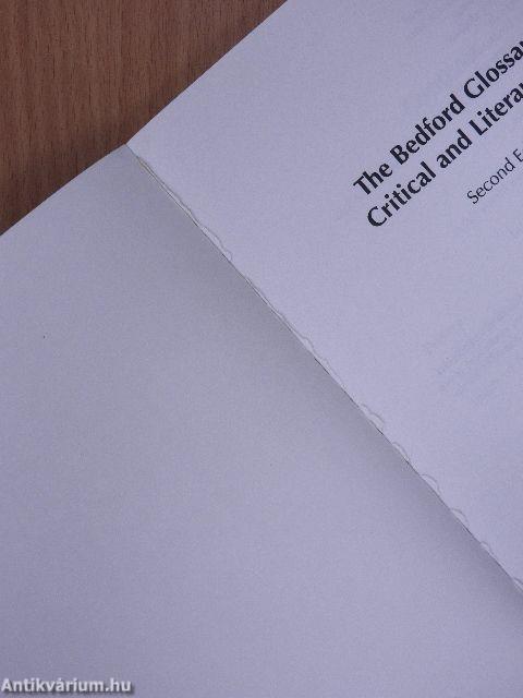 The Bedford Glossary of Critical and Literary Terms
