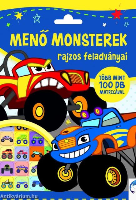 Menő monsterek rajzos feladványai