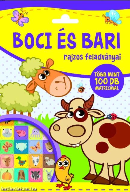Boci és Bari rajzos feladványai