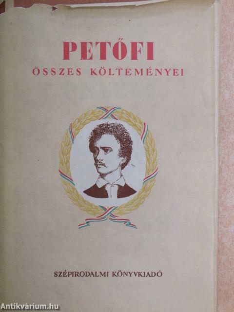 Petőfi összes költeményei