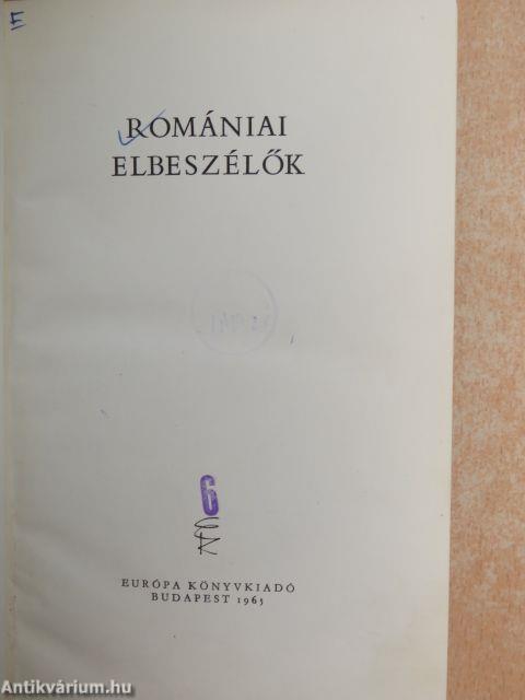 Romániai elbeszélők