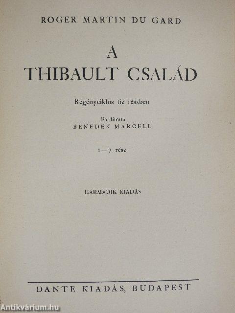 A Thibault család I-II.