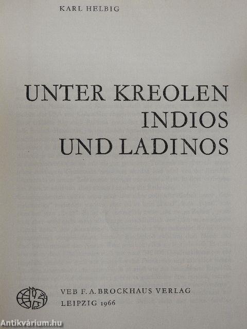 Unter Kreolen Indios und Ladinos